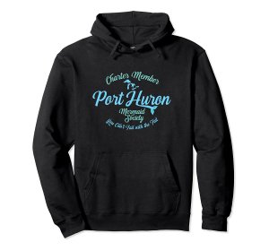 port huron mermaid hoodie